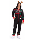 Men's Fair Isle Rudolph Jumpsuit
