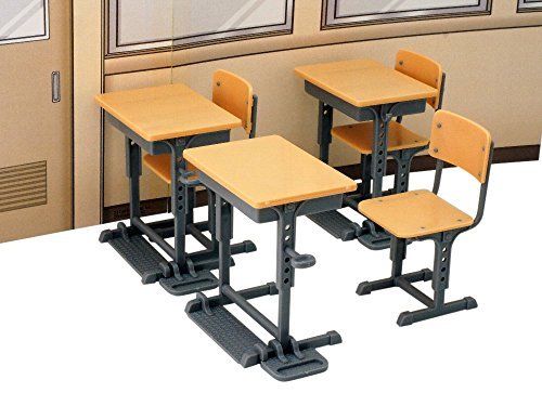 1/12 小武器 LD013 指定防御学校课桌塑料模型