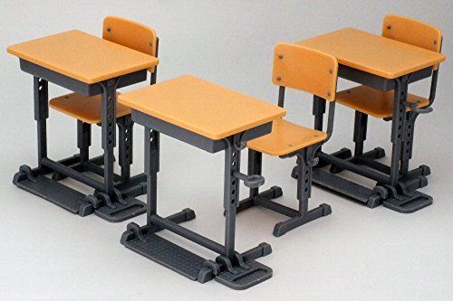 1/12 小武器 LD013 指定防御学校课桌塑料模型