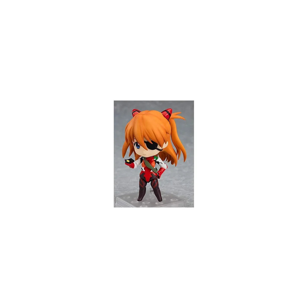 #Good Smile Company 粘土人 新·福音战士 明日香·兰格雷 式波Plug Suit Ver. 手办 全新