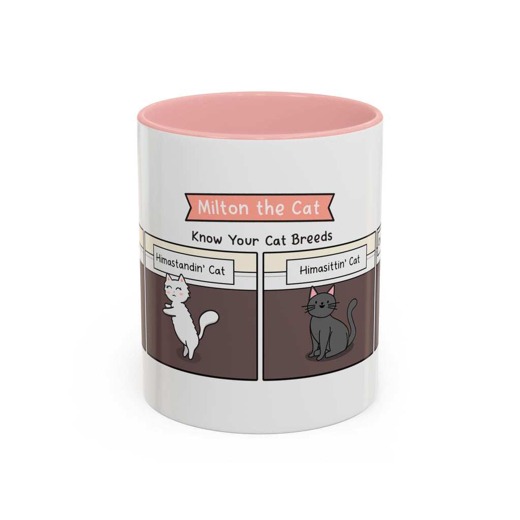 Know Your Cat Breeds Cat Comic Coffee Mug