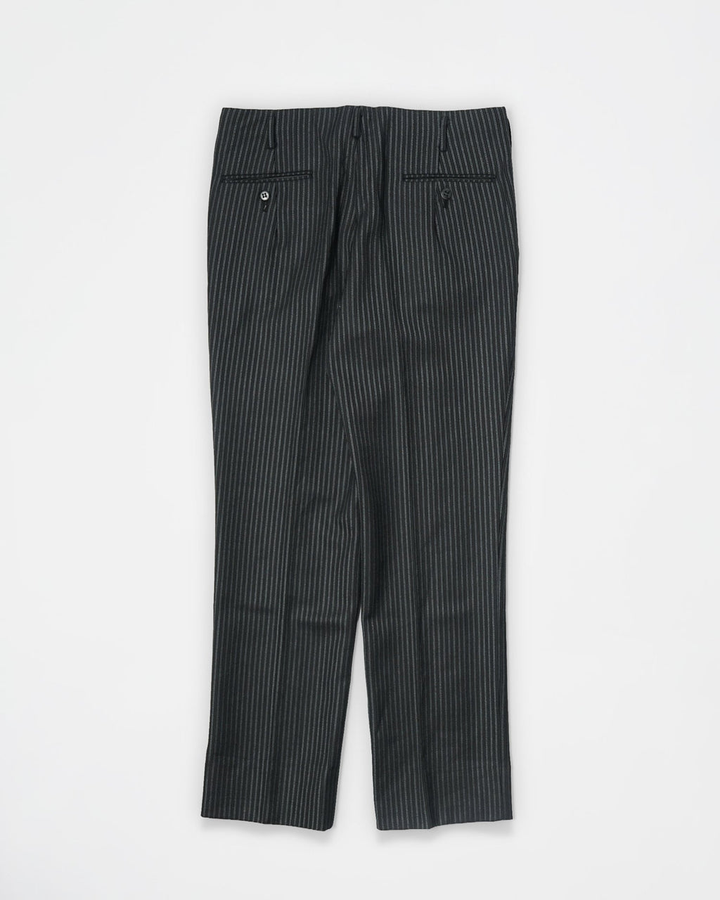 1960’s Stripe Wool Trousers / Size: 30