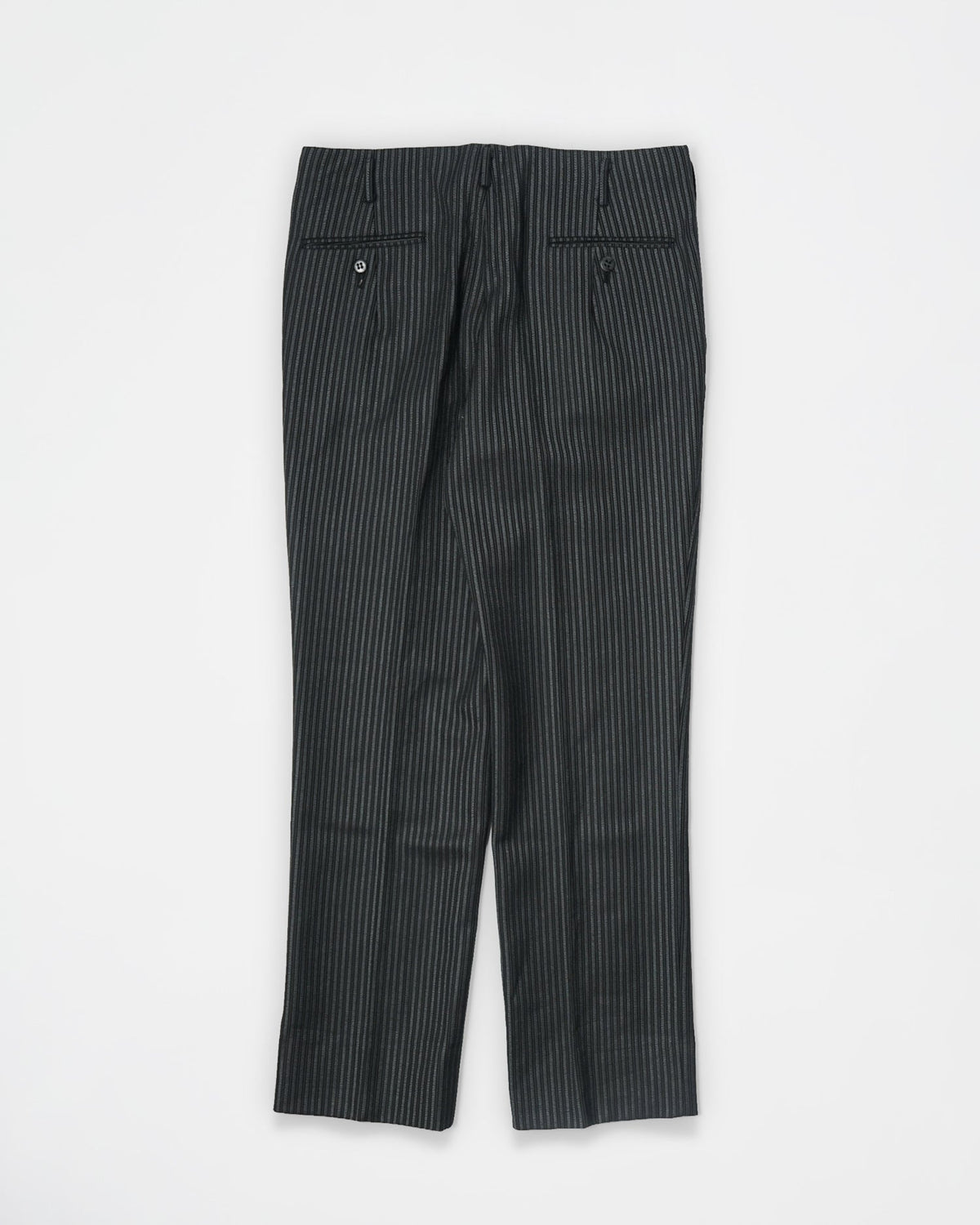 1960’s Stripe Wool Trousers / Size: 30