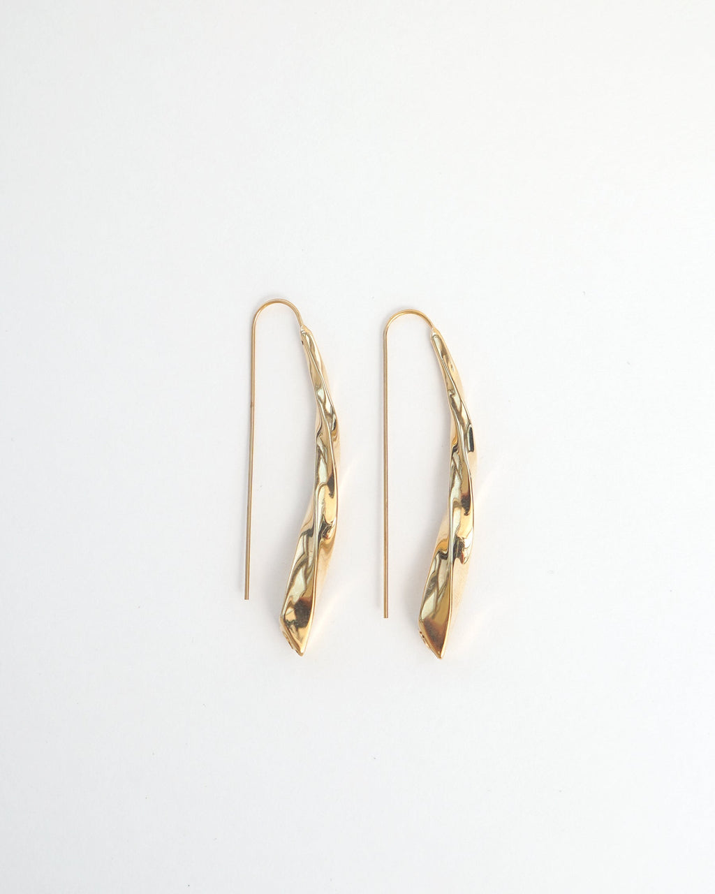 14K Gold Drop Earrings