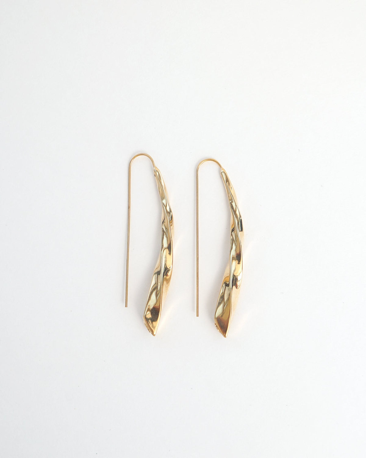 14K Gold Drop Earrings