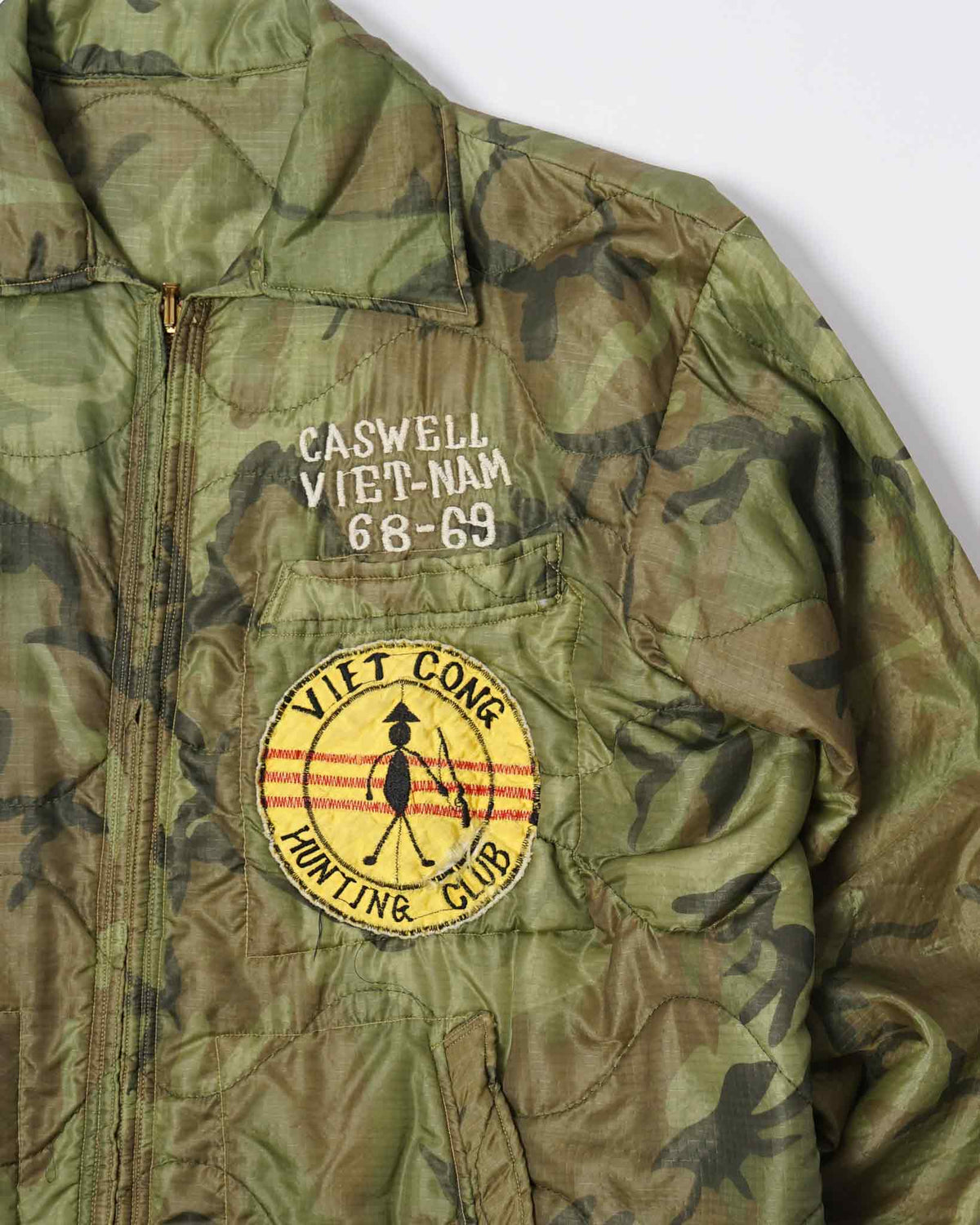 1960's US Army Embroidered Quilting Jacket