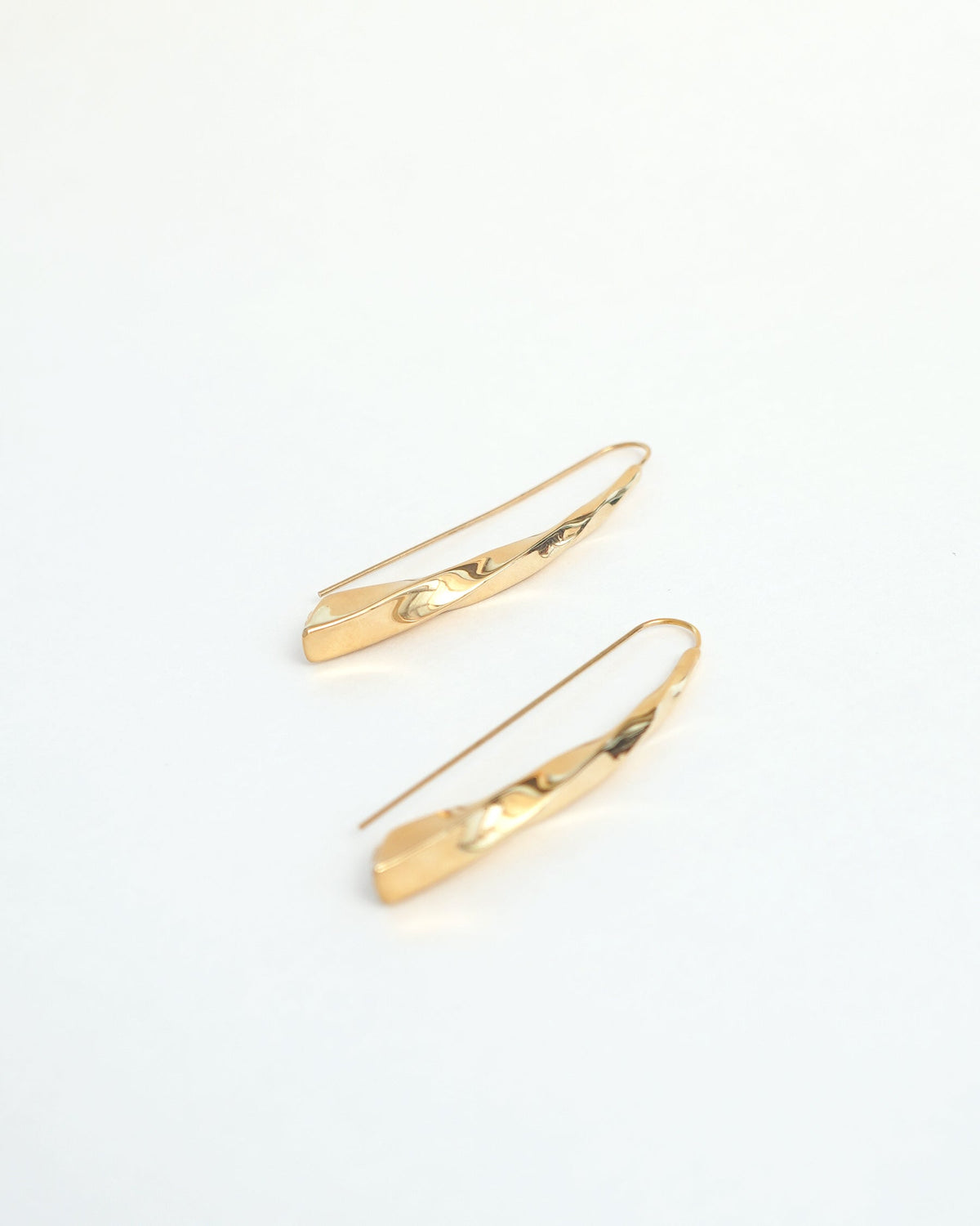 14K Gold Drop Earrings