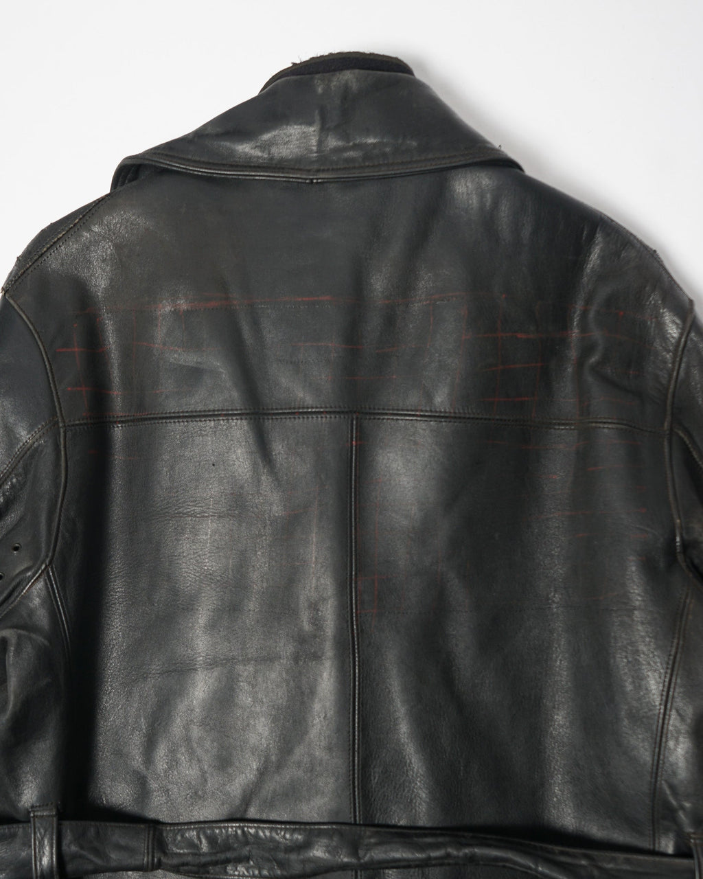 1930's Double Breasted Horsehide Car Coat