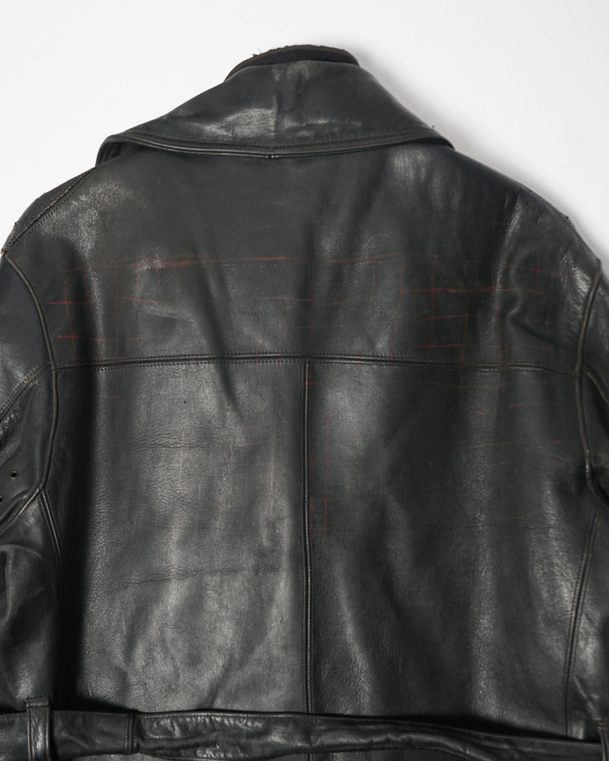 1930's Double Breasted Horsehide Car Coat