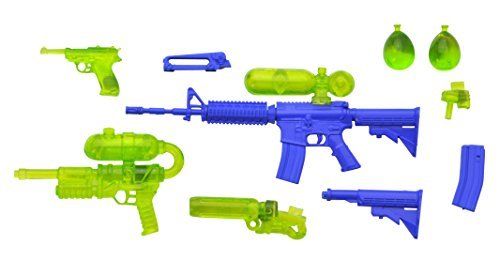 1/12 Little Armory La030 水枪 蓝 x 清绿 塑料模型
