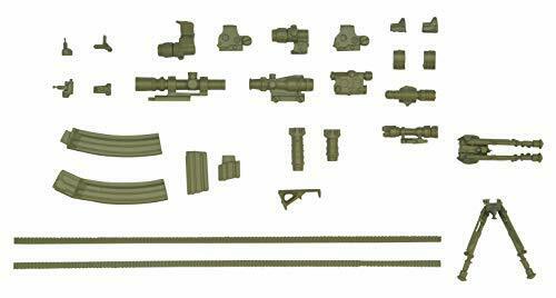 1/12 小武器 Ld022 枪械配件 A2 军用卡宾枪模型 塑料模型
