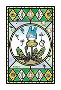 《龙猫》蒲公英盛开的霜日艺术拼图，126片