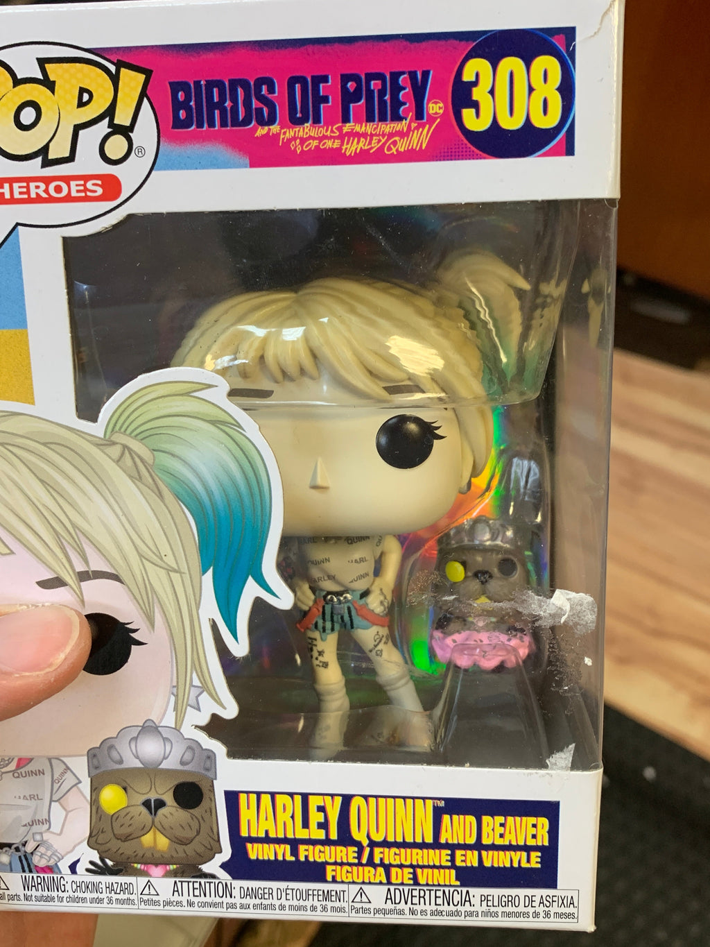 Harley Quinn and Beaver #308 (Funko Pop, DC Comics)