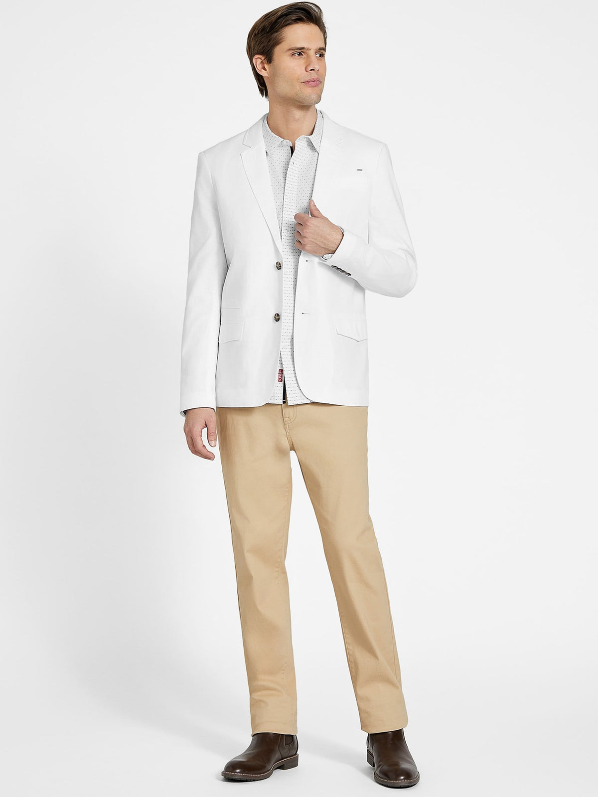 Sanders Chambray Blazer