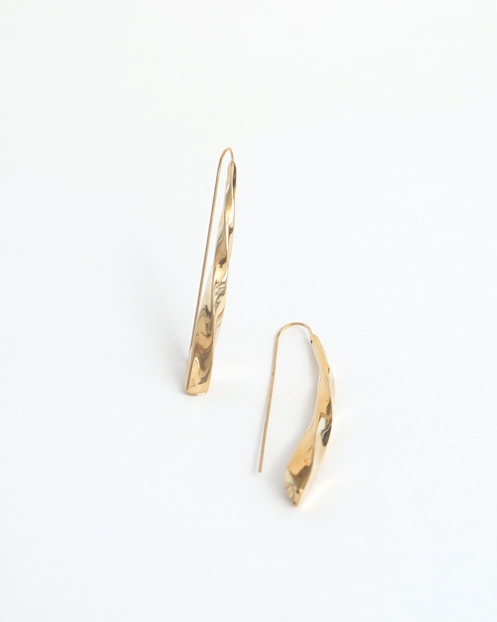 14K Gold Drop Earrings
