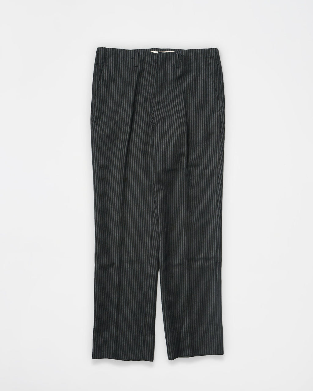 1960’s Stripe Wool Trousers / Size: 30
