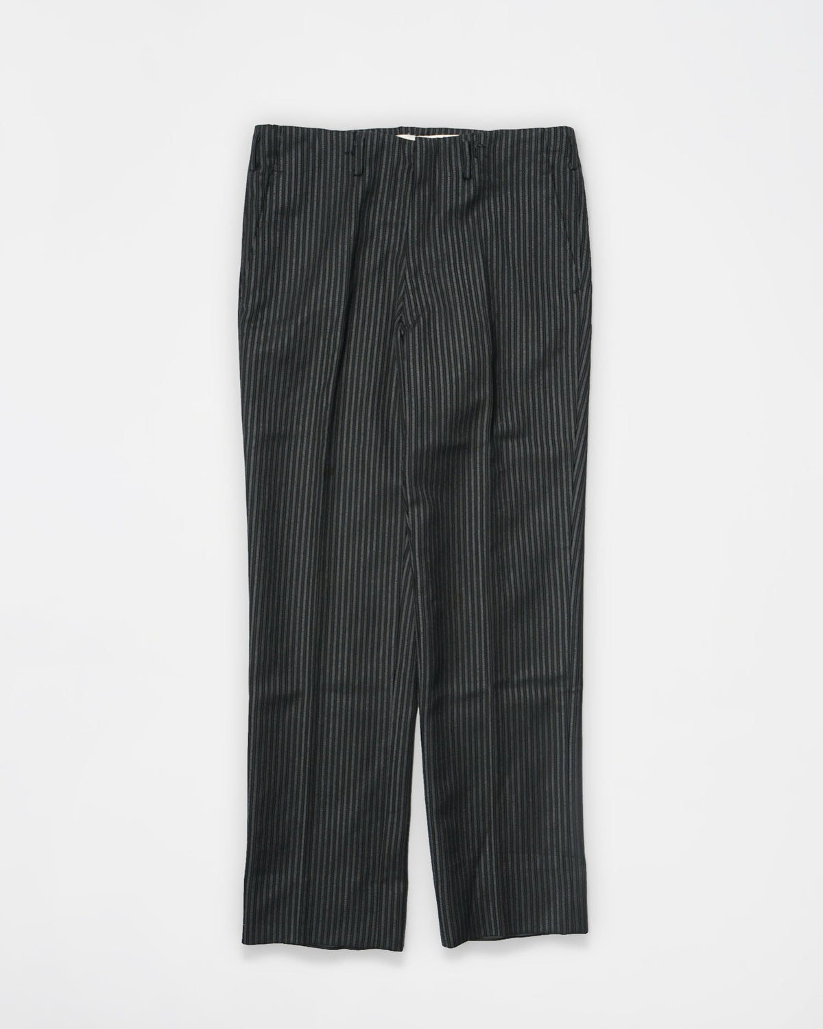 1960’s Stripe Wool Trousers / Size: 30
