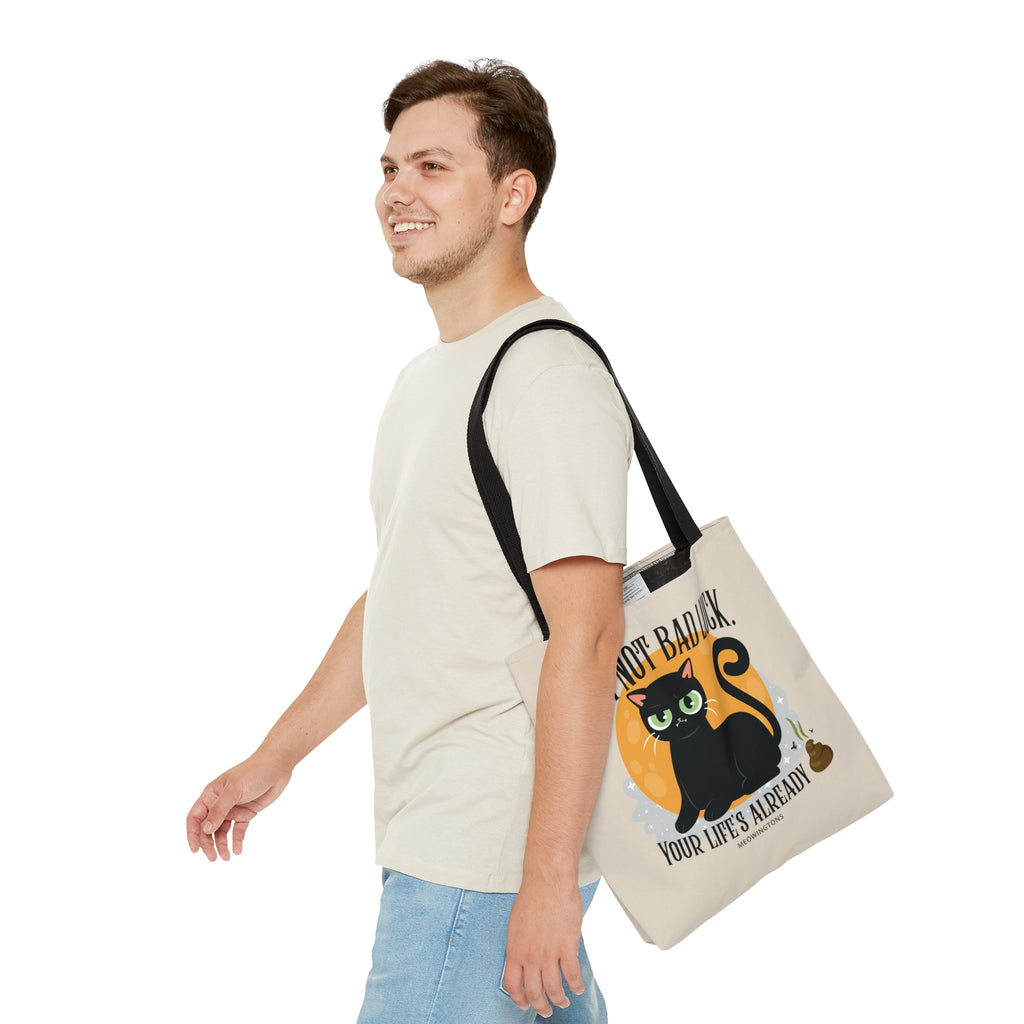 Black Cats Aren’t Bad Luck Tote Bag