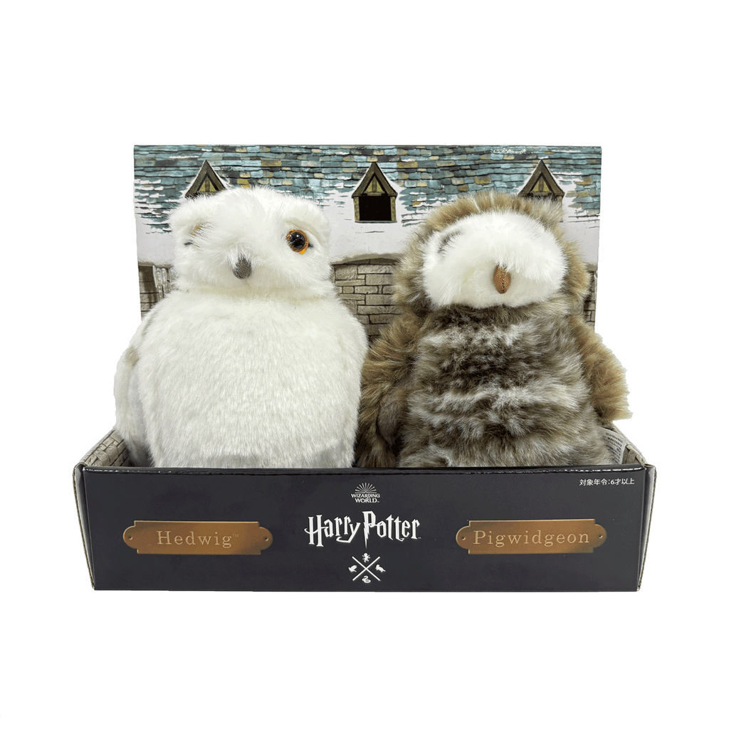 Hedwig and Pigwidgeon Plush Set