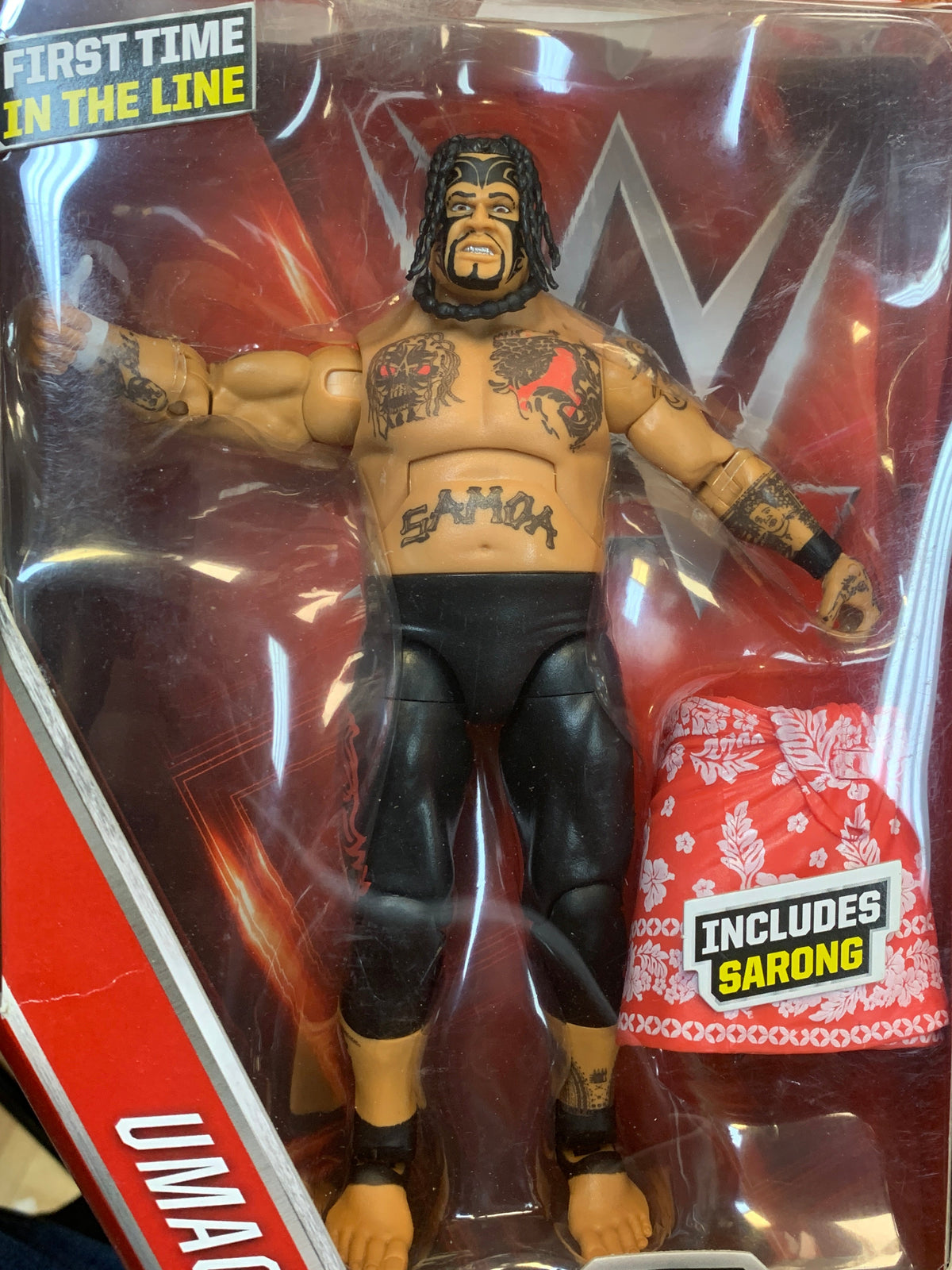 Umaga Flashback (WWE Elites, Mattel) SEALED