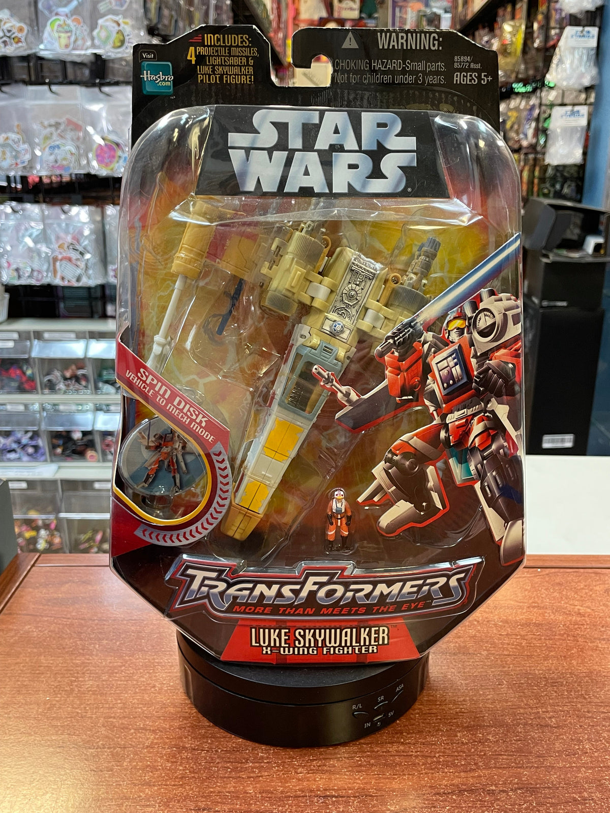 Luke Skywalker X-Wingfighter (Transformers Star Wars, Hasbro) SEALED