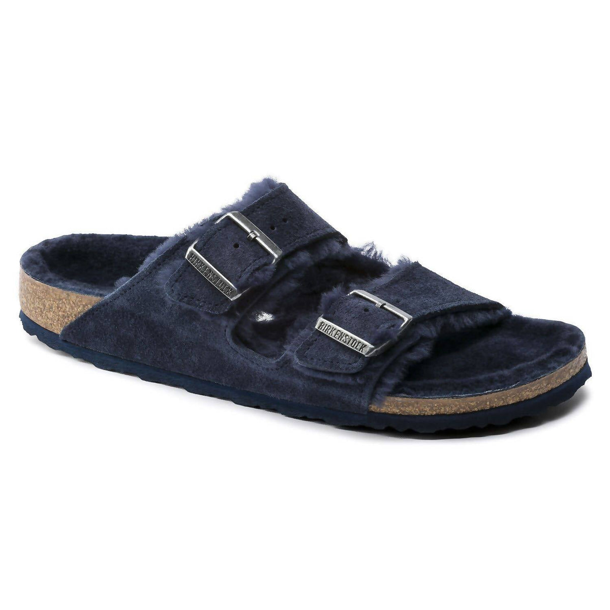 Women's Arizona Fur Shearling Sandal In Midnight