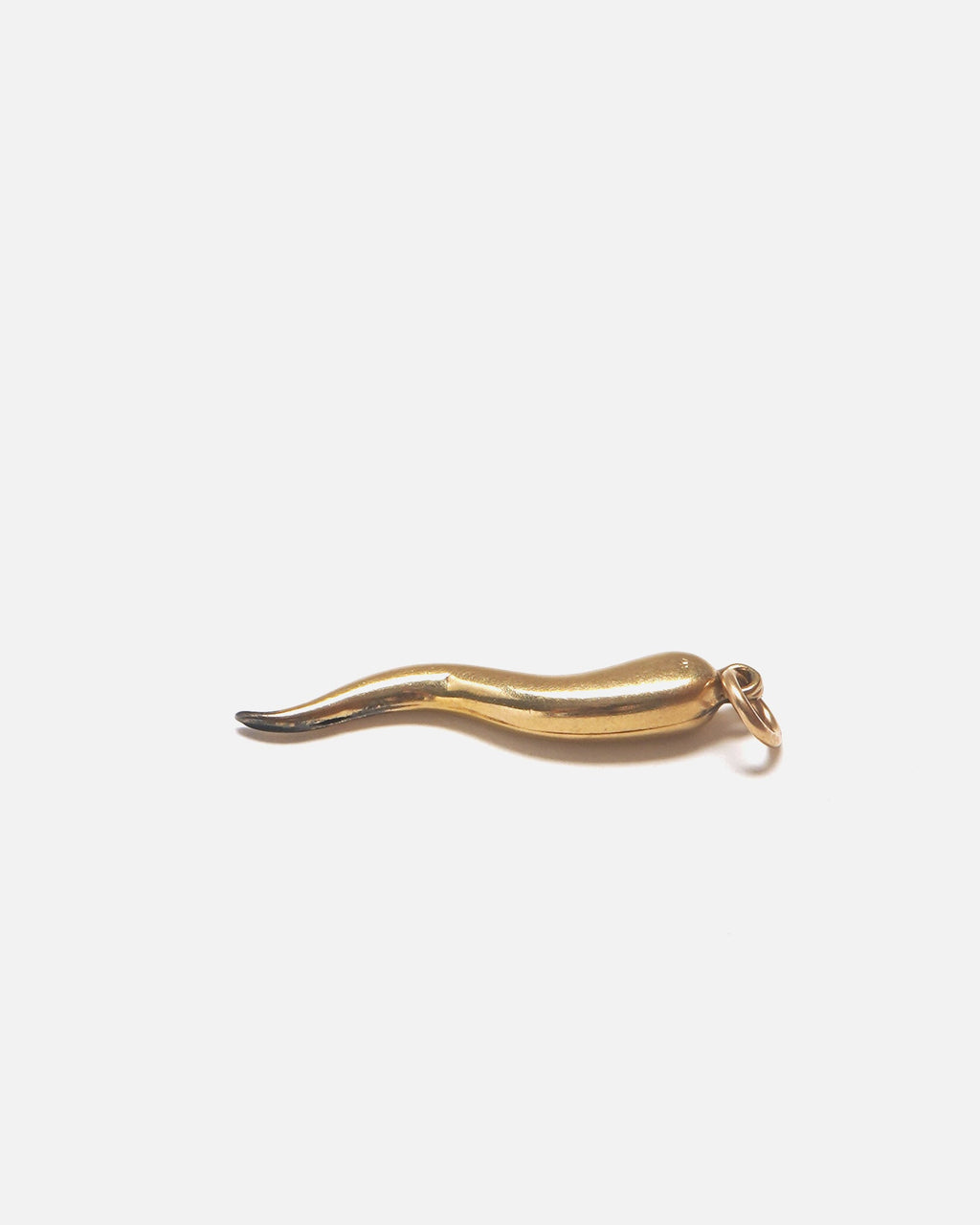 14k Gold Horn Charm