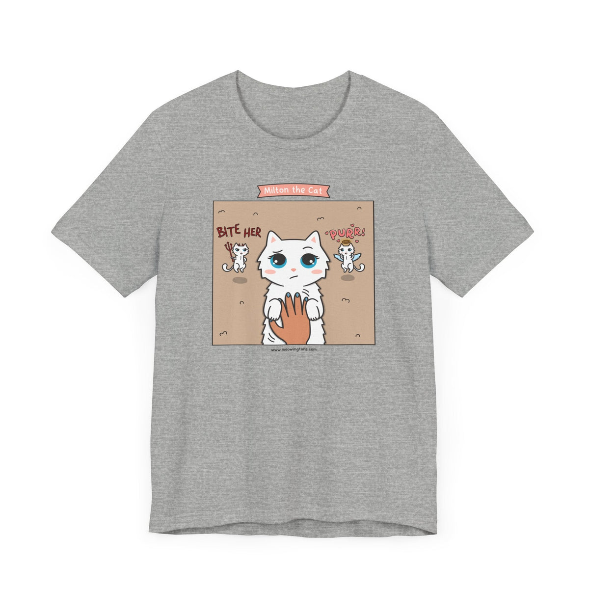 Tummy Rubs Cat Comic T-Shirt