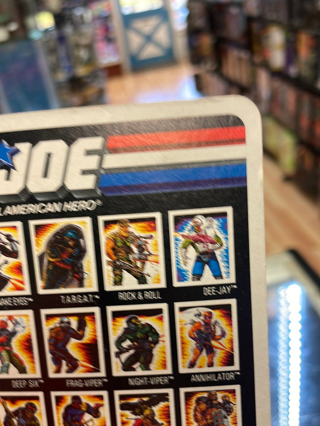 Astro Viper with Micro Figure (Vintage GI Joe, Hasbro) Sealed