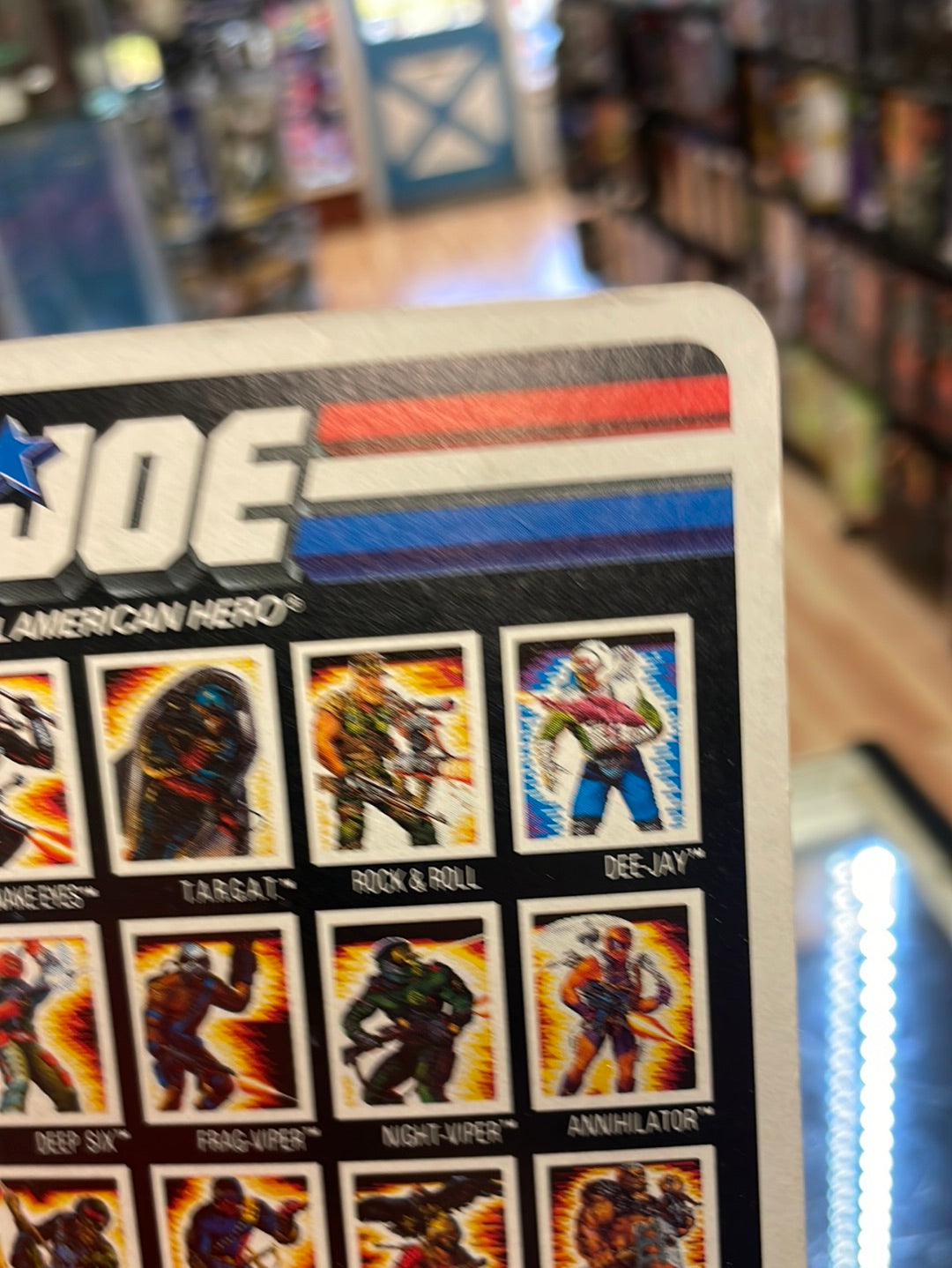 Astro Viper with Micro Figure (Vintage GI Joe, Hasbro) Sealed