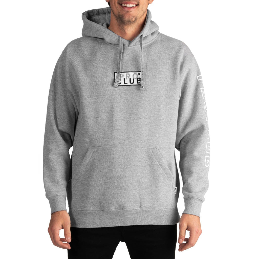 Embroidered Box Logo Hoodie - Mens