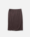 Back Slitted Midi Skirt / Size: W28