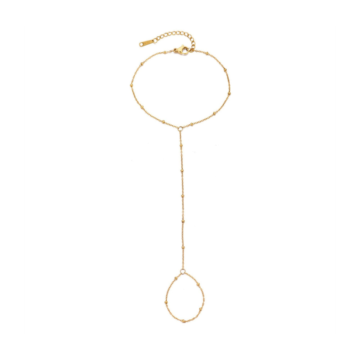 Tarnish Resistant 18k Gold Plated Handchain