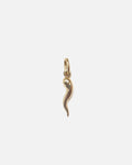 14k Gold Horn Charm