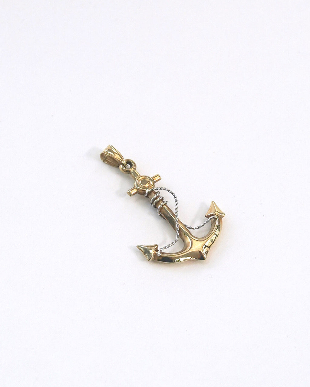 10k Gold Anchor Charm