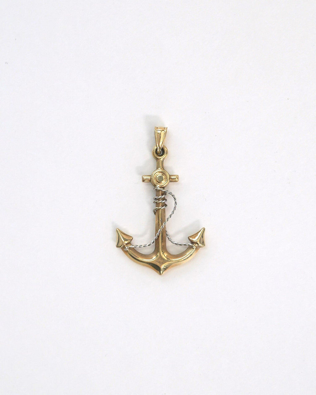 10k Gold Anchor Charm