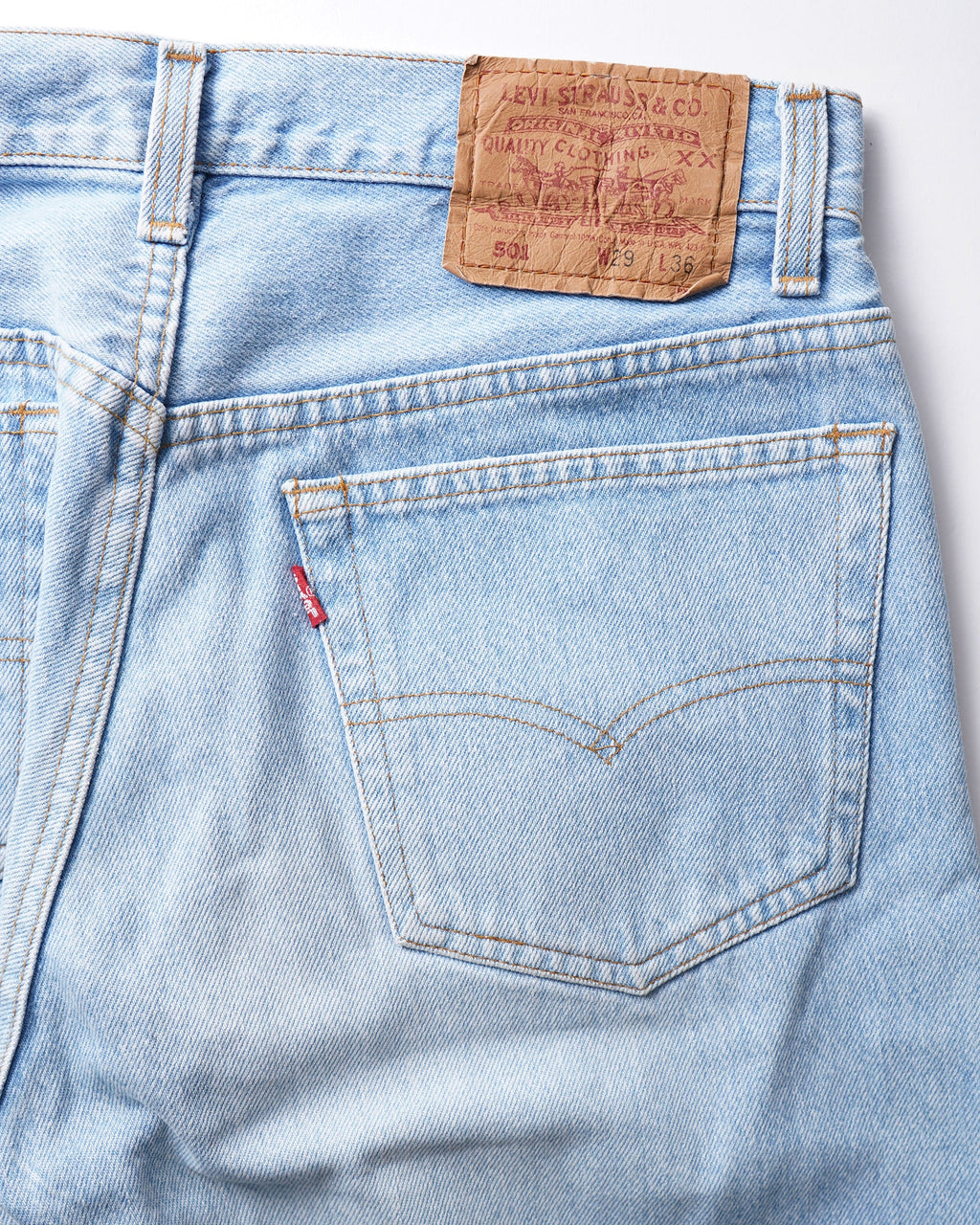 501 Straight Fit Denim Pants / size: 28