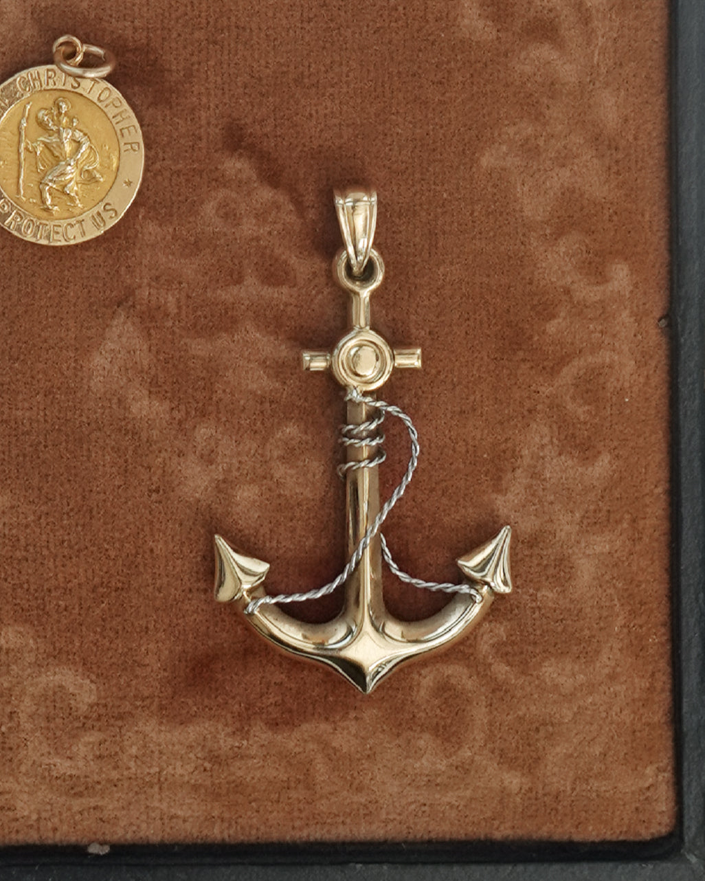 10k Gold Anchor Charm