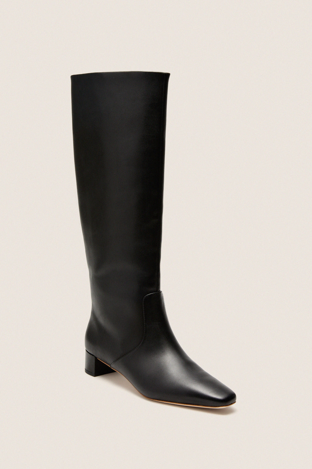 Black Soft Calf Indy Boots