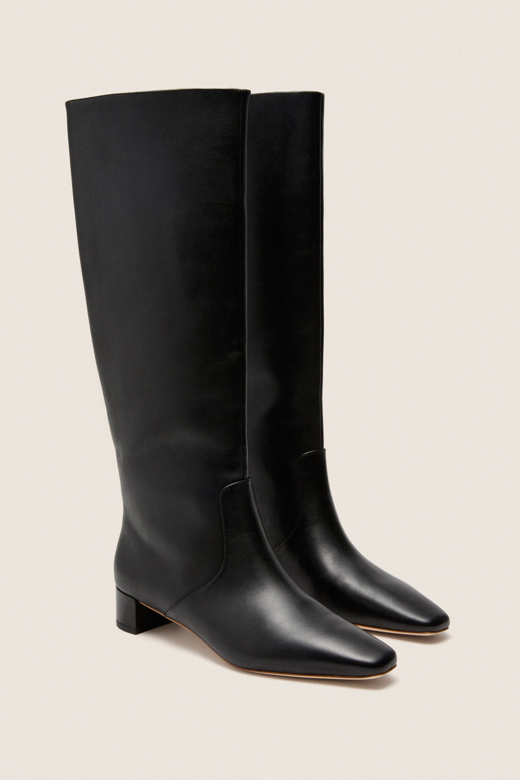 Black Soft Calf Indy Boots
