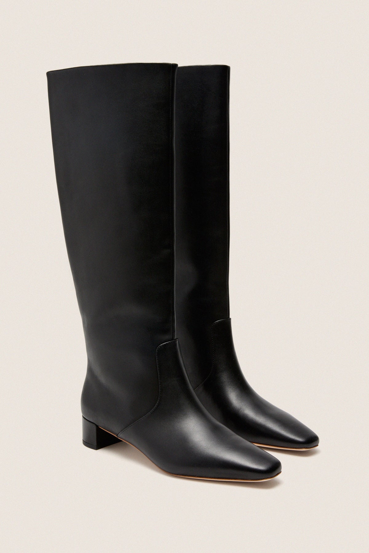 Black Soft Calf Indy Boots