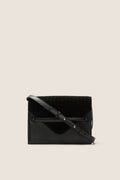 Black Leather Stevie Crossbody