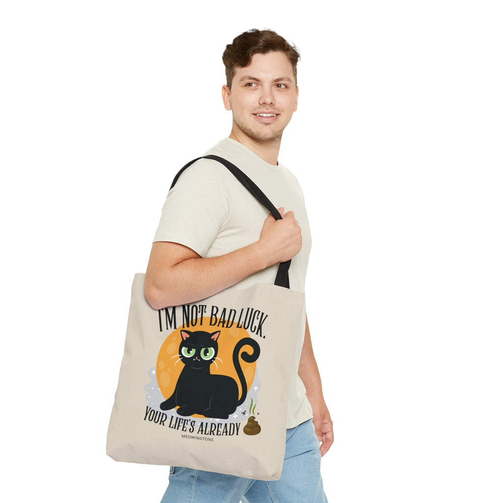 Black Cats Aren’t Bad Luck Tote Bag