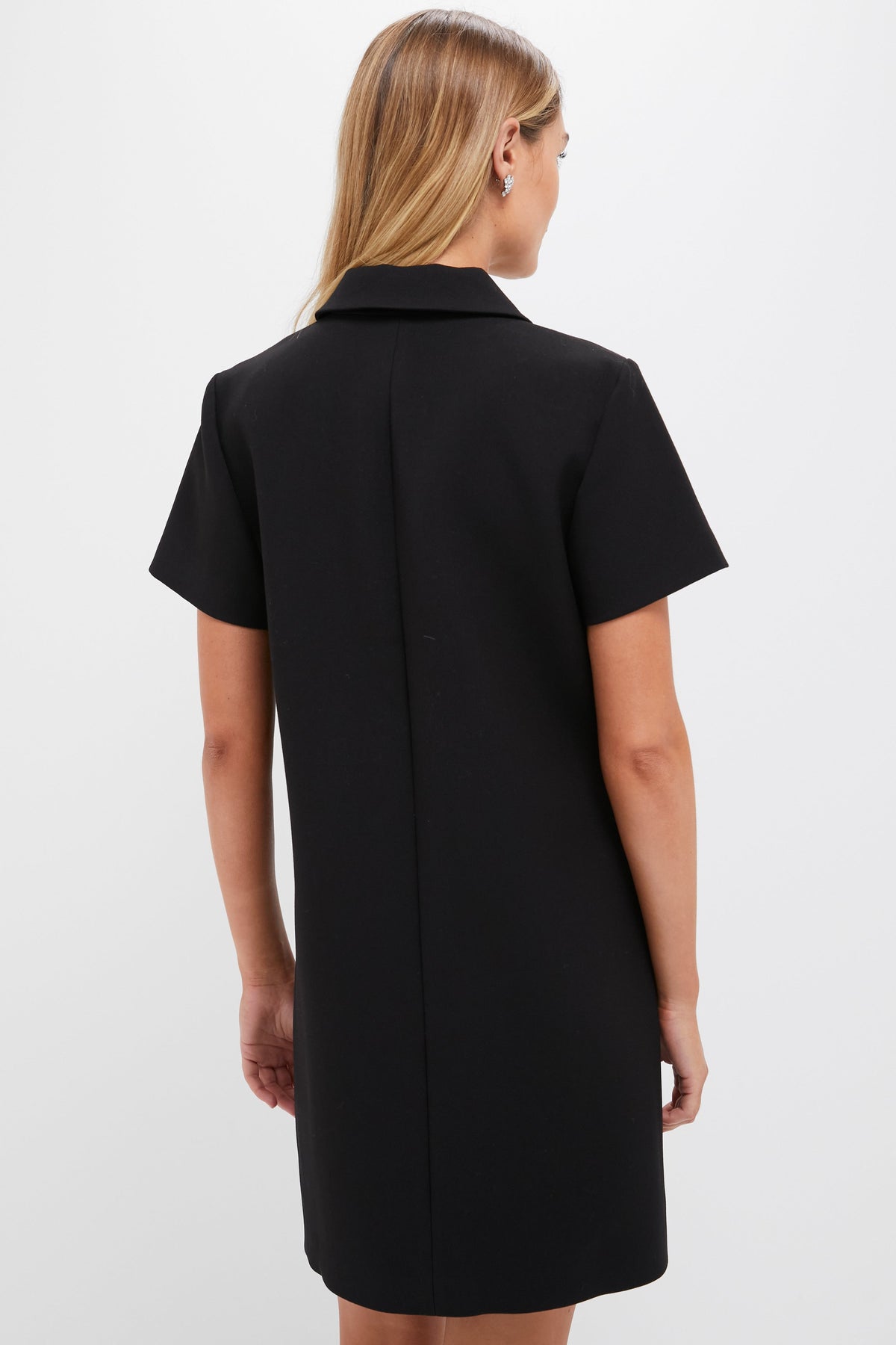 Black Crepe Helen Dress