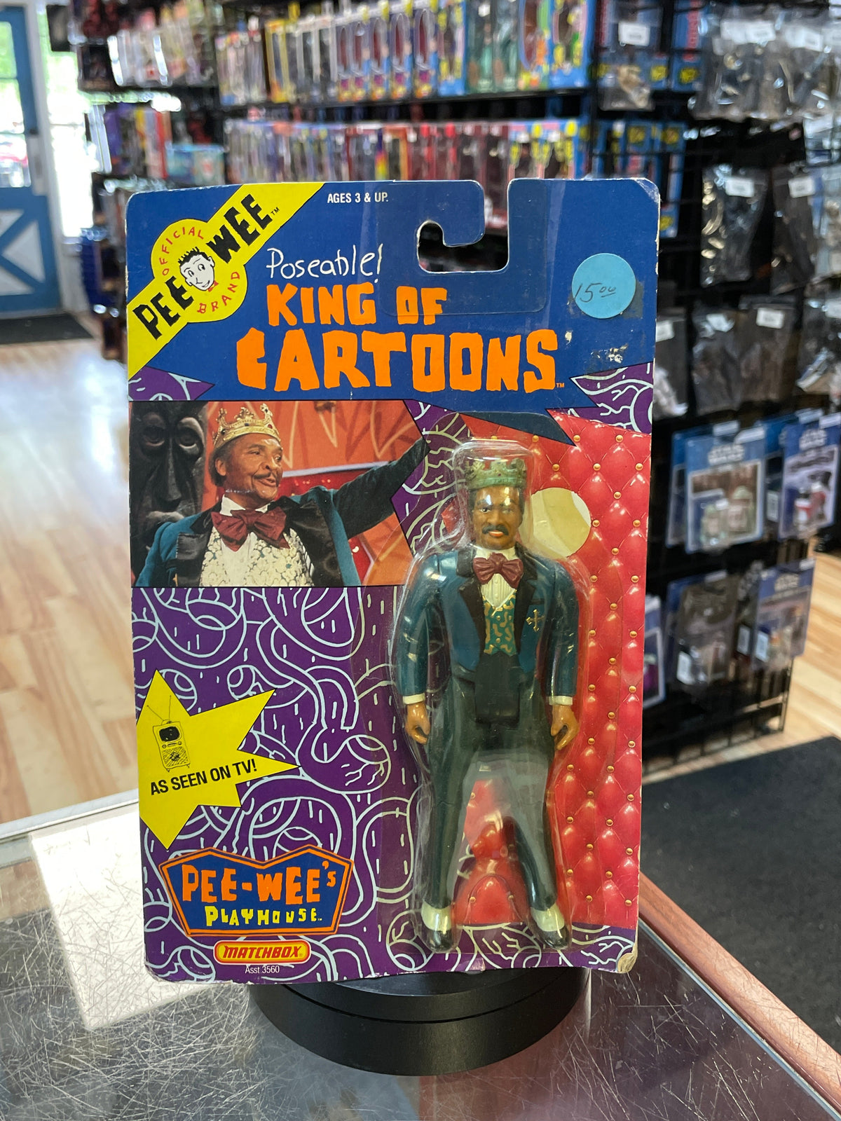 King of Cartoons (Vintage Pee-Wee’s Playhouse, Matchbox)