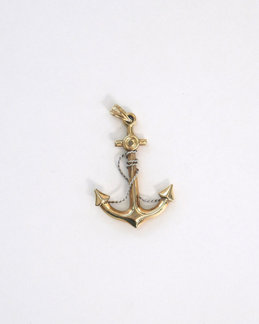 10k Gold Anchor Charm