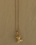 14k Gold Teddy Bear Charm