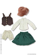 1/6 Pnxs Dream Chasing Girl Set For Pureneemo ~Alvastaria Outfit Collection~ 棕色 X 绿色 (适用于玩偶)