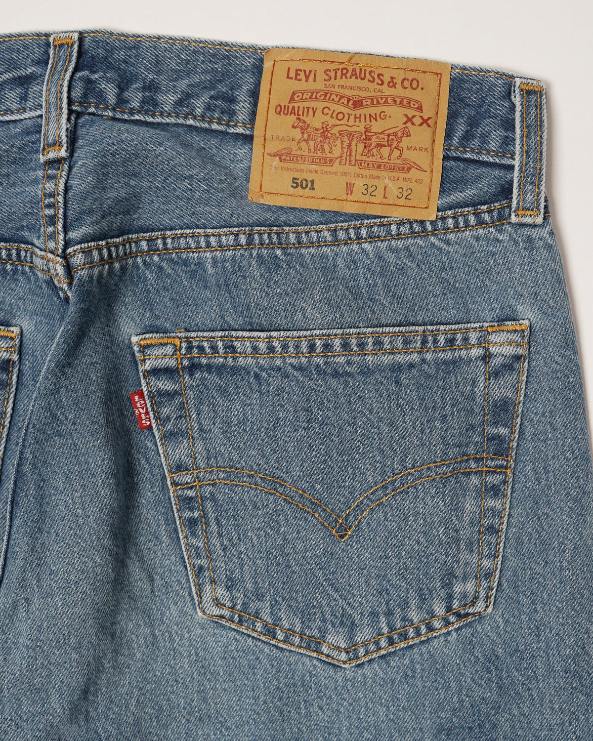 501 Straight Fit Denim Pants / size: 31