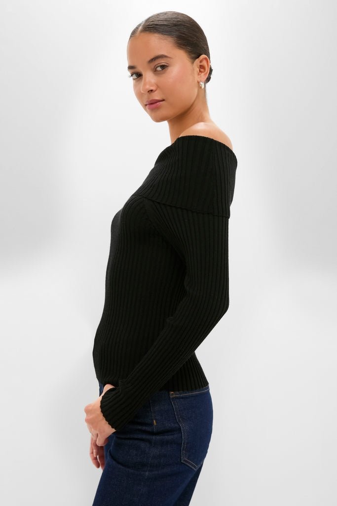 Black Kira Sweater